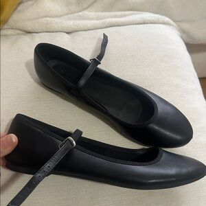Madden Girl Black Mary Jane Flats